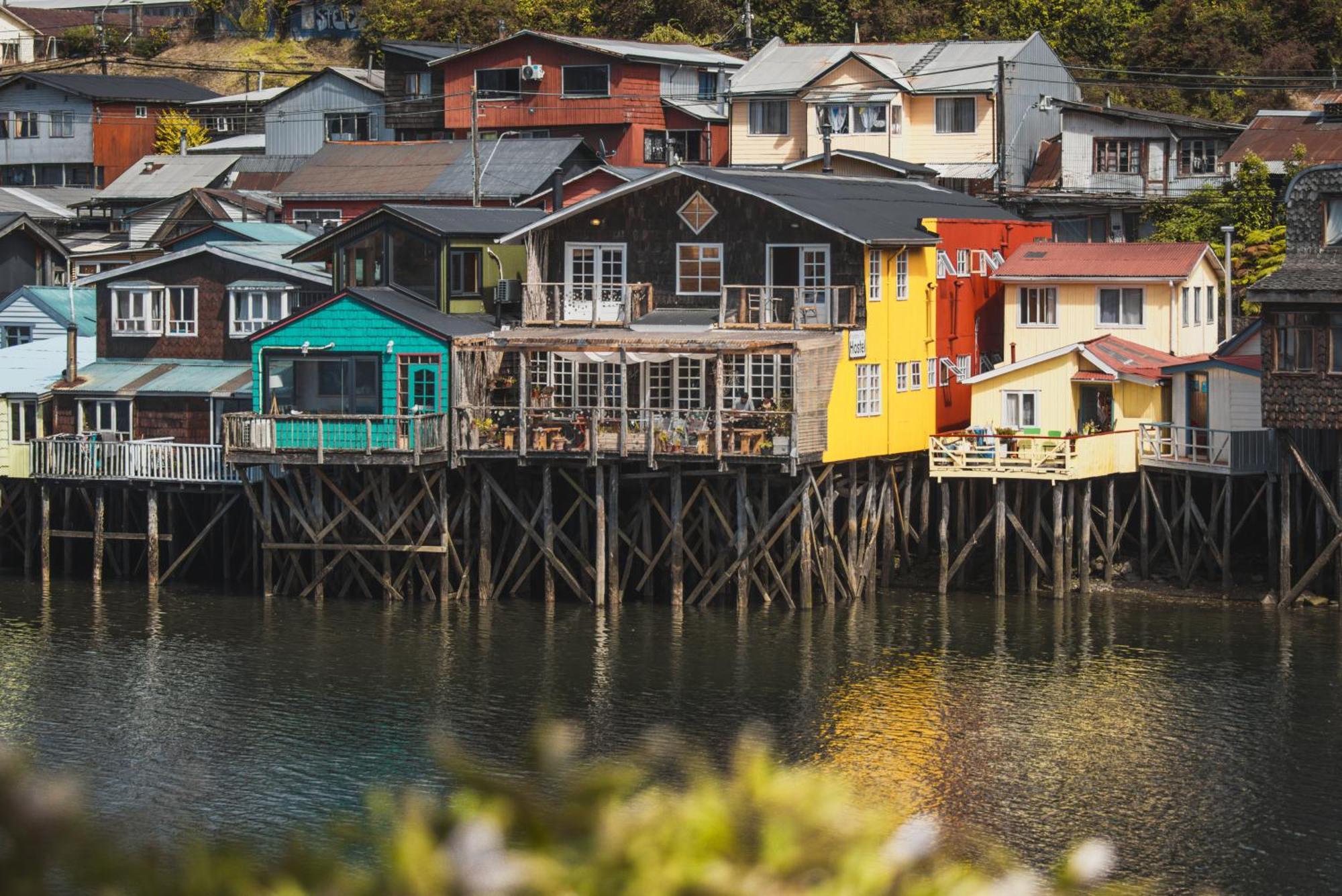 Palafito Hostel Chiloe Castro Exterior foto